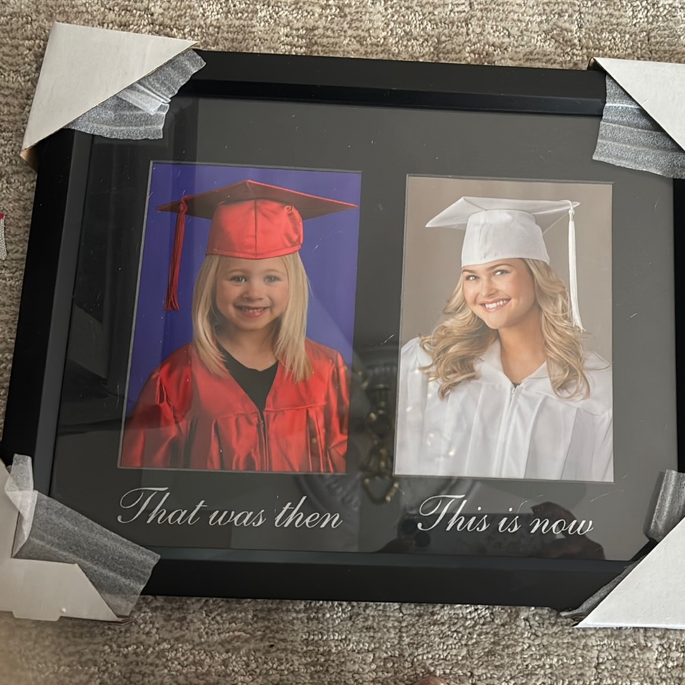 Black Graduation Photo Frame
